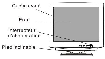 HITACHI CM823FET - Raccordement du moniteur - 1