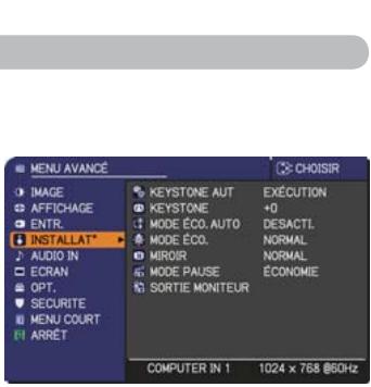 HITACHI CP-X2520 - Menu installat - 1