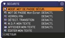 HITACHI CP-X2520 - Si vous avez oublié votre mot de passe - 2