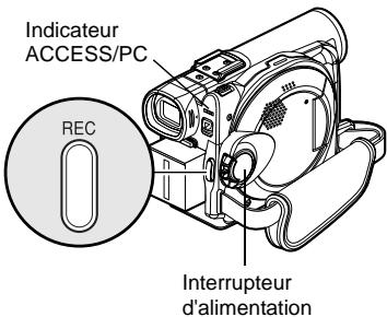 HITACHI DZ-MV350A - Enregistrement d'un film - 1