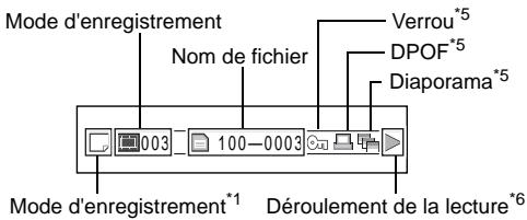 HITACHI DZ-MV350A - Lors de l'utilisation d'une carte: - 1