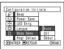 HITACHI DZ-MV350A - Changement du paramétrage de démonstration - 1