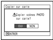 HITACHI DZ-MV350A - COPIE D'IMAGES FIXES D'UN DISQUE DVD-RAM SUR UNE CARTE (COPIER) - 3