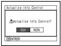 HITACHI DZ-MV350A - ACTUALISATION DES INFORMATIONS DE COMMANDE D'UN DISQUE DVD-RAM - 1