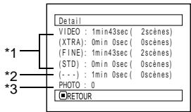 HITACHI DZ-MV350A - Remarque: - 1
