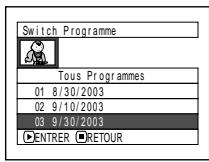 HITACHI DZ-MV350A - COMMUTATION D'AFFICHAGE DE VIGNETTE D'UNE DATE SPECIFIQUE (SWITCH) - 2