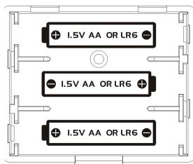 LEXIBOOK GT2500 - Informação em relaçao as pilhas - 1