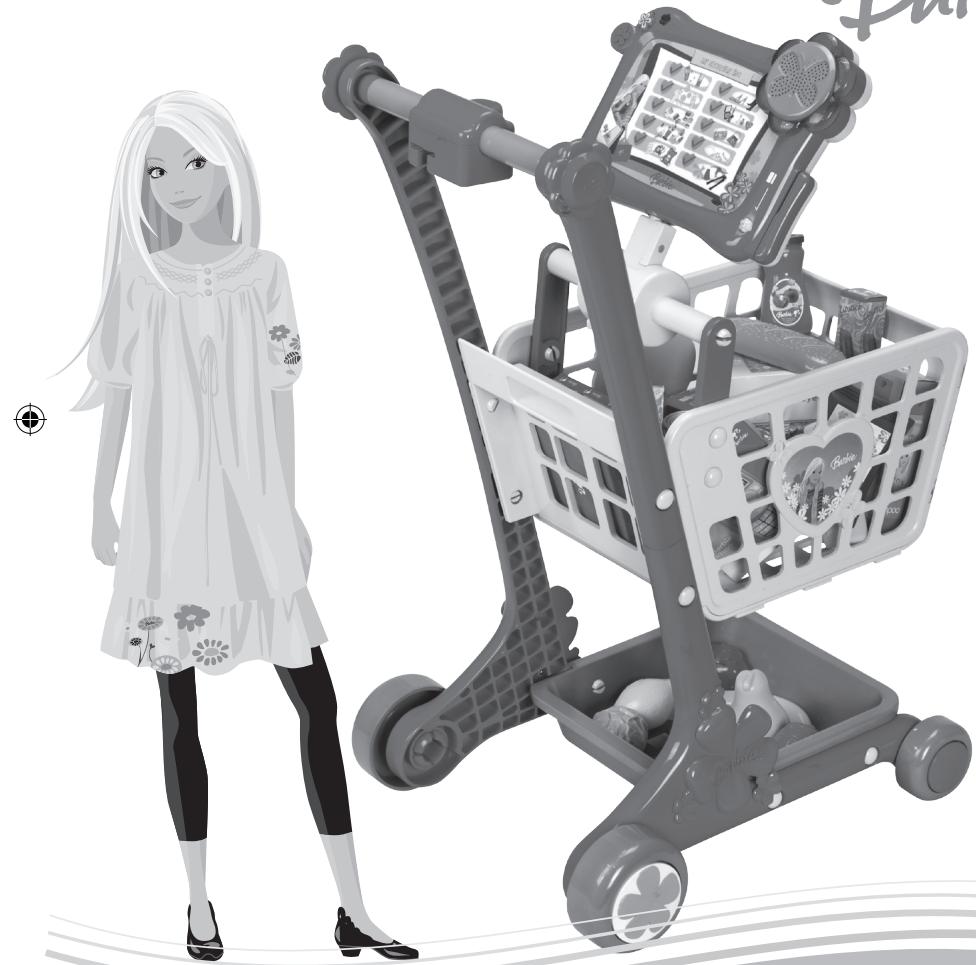 LEXIBOOK RPB2000 - Chariot de courses Barbie Barbie Shopping Cart - 1