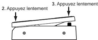 KORG AX10A - Calibrage de la pedale d'expression - 1