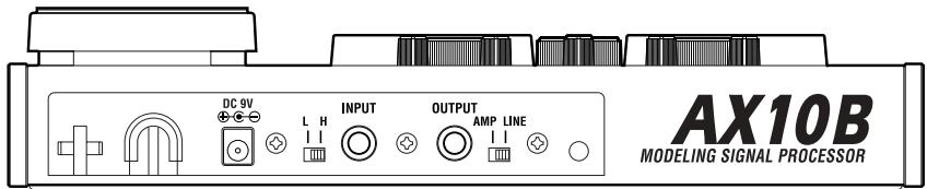 KORG AX10B - Panneau arrête - 1