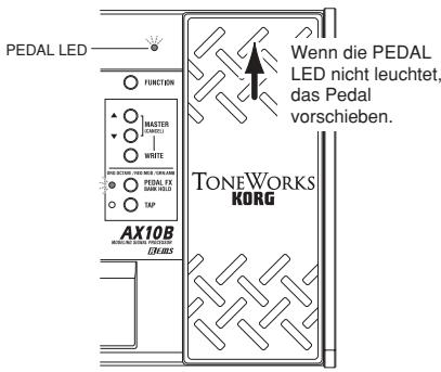 KORG AX10B - Verwendung des Expression-Pedals - 1