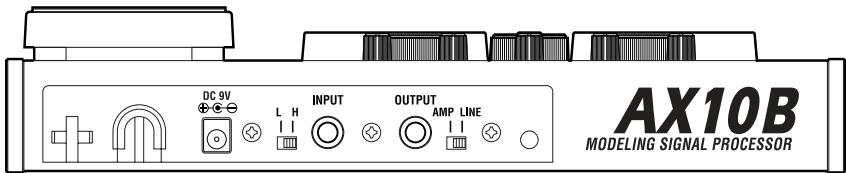 KORG AX10B - Cable hook - 1