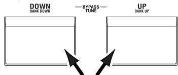 KORG AX10B - Bypass und Stummschaltung - 1
