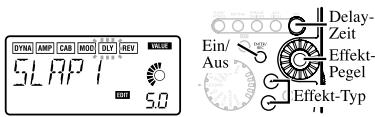 KORG PX4B - 5) DLY (Delay Modeling) - 1