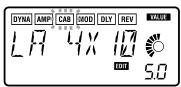 KORG PX4B - 3) CAB (Cabinet Modeling) - 1