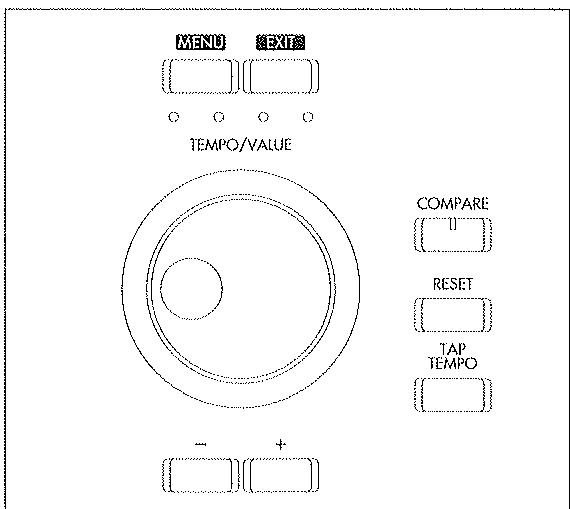 KORG I30 - Bouton [-] (moins une unité) - 1