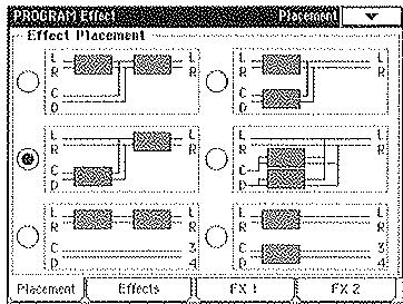 KORG I30 - Réglages des effets et acheminement des signaux - 4