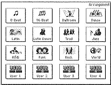 KORG I30 - Sélection par catégorie - 2