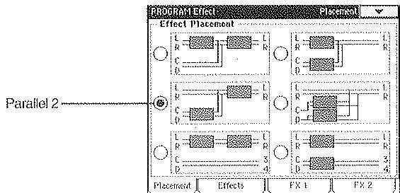 KORG I30 - [Réglages en mode program] - 1