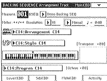 KORG I30 - Écoute d'une démonstration de séquence backing - 4