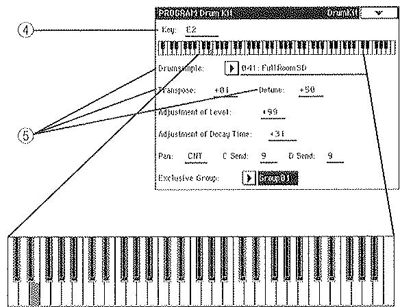 KORG I30 - Édition d'un drumkit - 1