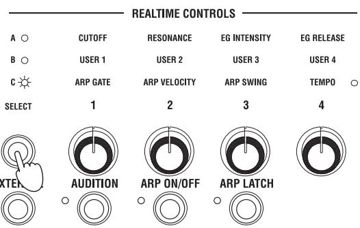 KORG MICROSTATION - Utilisation de l'arpégiateur - 3