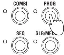 KORG MICROSTATION - Sélection des modes - 7