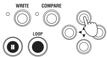 KORG MICROSTATION - Use the  buttons to select a program. - 1