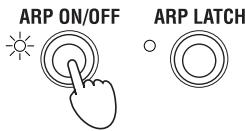 KORG MICROSTATION - Press the REALTIME CONTROLS SELECT button. - 1
