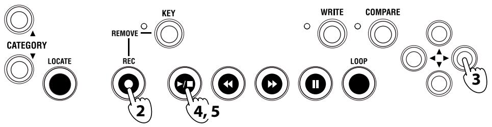 KORG MICROSTATION - Configuration automatique de morceau - 1