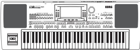 KORG PA50SD - Connexions et réglages - 2
