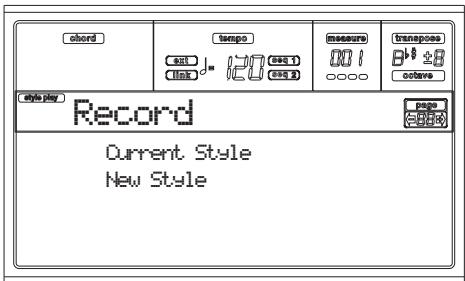 KORG PA50SD - ENTRER en mode RECORD - 1