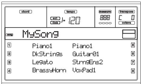 KORG PA50SD - Arrêtez la reproduction du morceau. - 1