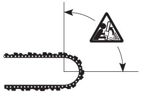 JONSERED CS 2145 S - Trait de chute - 8