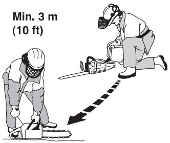 JONSERED CS 2145 S - Sécurité carburant - 1