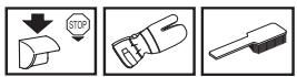 JONSERED CS 2145 S - Protection de la main droite - 1