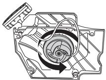 JONSERED CS 2145 S - Een gebroken of versleten starterkoord verrangen - 3