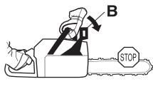 JONSERED CS 2145 S - Kettenbremse mit Handschutz - 4
