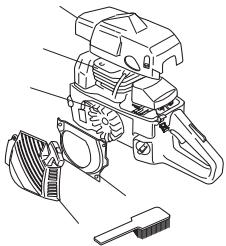 JONSERED CS 2145 S - Système de refroidissement - 3