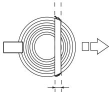 JONSERED CS 2145 S - Trait de chute - 3