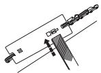 JONSERED CS 2245 - Justierung des Tiefenbegrenzerabstands - 4