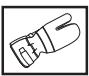 JONSERED CS 2245 - Rechterhandbescherming - 2