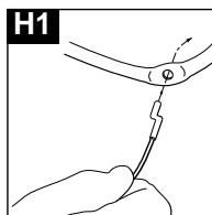 JONSERED 560 - Brake Cable - 1
