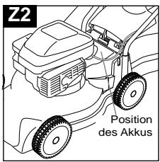 JONSERED 560 - Aufladen der Batterie - 2
