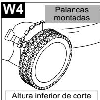 JONSERED 560 - Altura de corte (con palancas) - 4