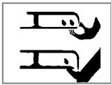 JONSERED 560 - Explanation of Symbols on the Petrol Wheeled Rotary Lawnmower - 5