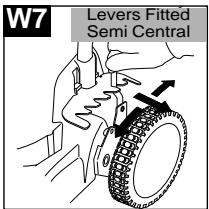 JONSERED 560 - Height of Cut Levers - 11