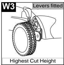JONSERED 560 - Height of Cut Levers - 7
