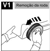 JONSERED 560 - Altura de Corte (com Remoção das Rodas) - 2