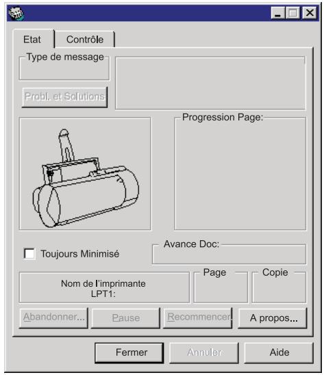 OLIVETTI ARTJET 12 - Le gestionnaire d'imprimante - 1